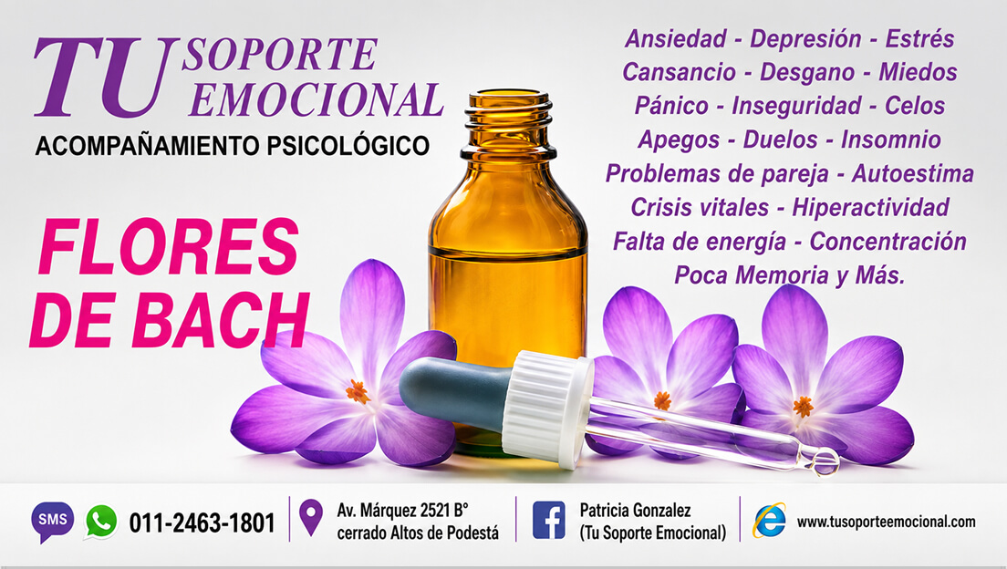 Flores de Bach de Tu Soporte Emocional